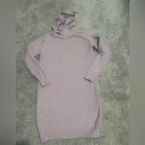 ANTHROPOLOGIE Saturday Sunday Hooded Sweater Dress. Small - Picture 3 of 7